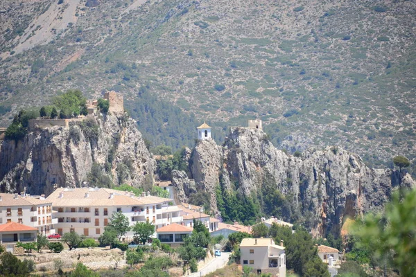 Ruins Guadalest Costa Blanca Spain — Stock Photo, Image