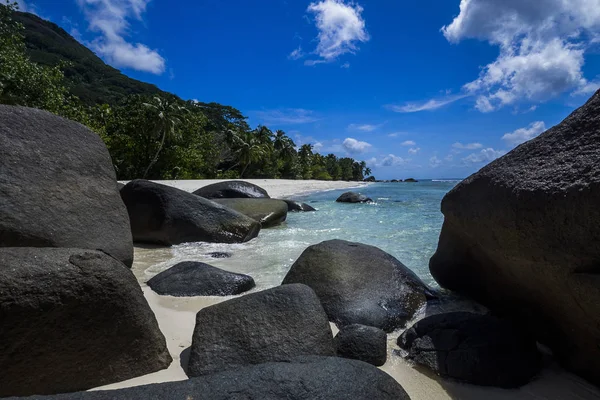 Seychelles Silhouette Iceland Baie Cipailles — Photo