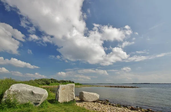 Grevelingenmeer Punt Goeree Overflakkee Jižní Podzemí — Stock fotografie