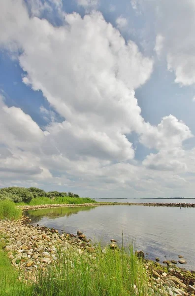 Grevelingenmeer Στο Punt Goeree Overflakee Νότια Ολλανδία — Φωτογραφία Αρχείου