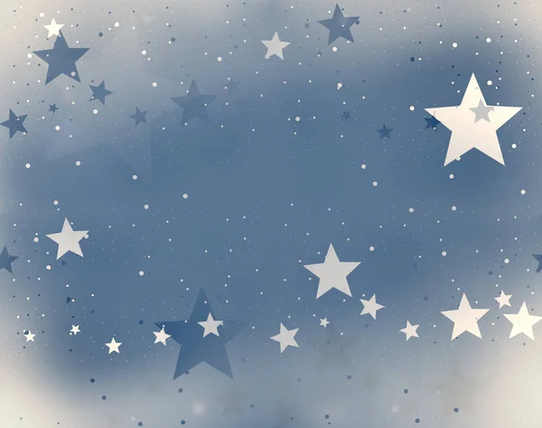 Estrelas Festivas Natal Inverno Ano Novo Design — Fotografia de Stock
