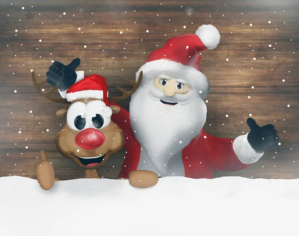 Buon Natale Babbo Natale — Foto Stock