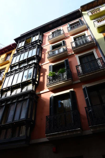 Spain Pamplona Province Navarre House Facades City Views — Stock Photo, Image