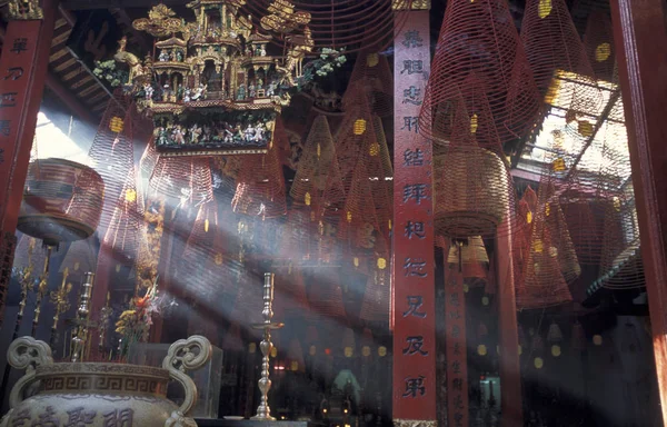 Chinese Temple City Can Tho Mekong Delta Vietnam — Stock Photo, Image