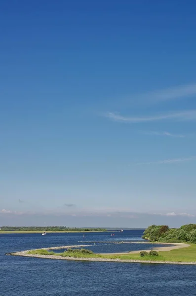 Desde Que Grevelingenmeer Brouwershaven Schouwen Duiveland Terras Baixas Sul — Fotografia de Stock