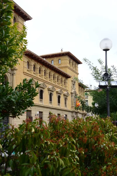 Spanya Huesca Huesca Bölgesi Evler Cepheler Stadtansichten — Stok fotoğraf