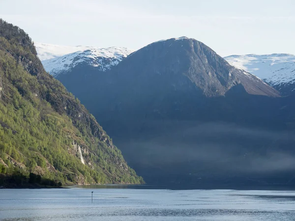 Vista Paesaggi Scandinavia Nel Nord Europa — Foto Stock