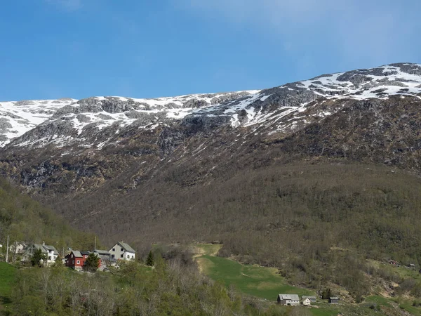 Vista Paisagens Escandinávia Norte Europa — Fotografia de Stock