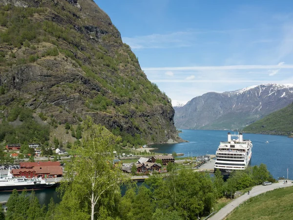 Noruega Sobre Naturaleza Paisaje Fondo —  Fotos de Stock