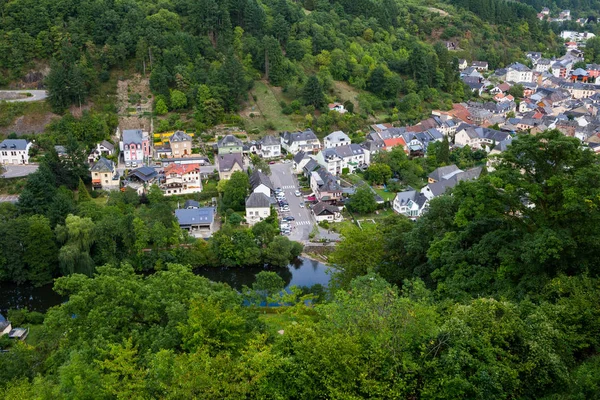 Malebný Pohled Krásnou Středověkou Architekturu — Stock fotografie