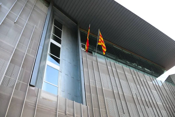 Spanien Girona Girona Provinsen Hus Hus Fasader Utsikt Över Staden — Stockfoto