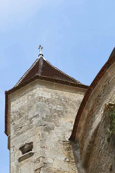 Chateauneuf Daki Şato Burgundy Fransa — Stok fotoğraf