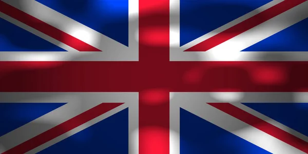 Großbritannien Flagge Hintergrund Illustration Grafik Design Bild — Stockfoto