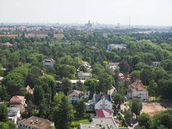 Vista Aérea Ciudad Berlín Alemania — Foto de Stock