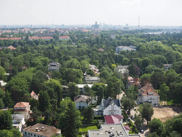 Vista Aérea Ciudad Berlín Alemania — Foto de Stock