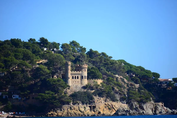 Aflicción Lloret Mar Provincia Gerona Casas Fachadas Vistas Ciudad —  Fotos de Stock