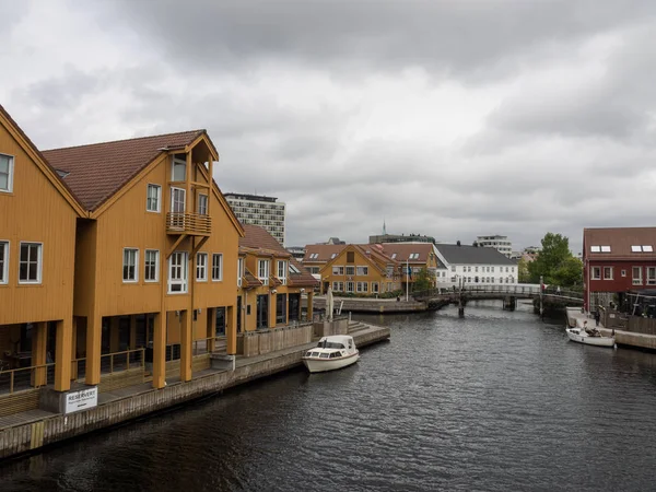 Vista Paesaggi Scandinavia Nel Nord Europa — Foto Stock