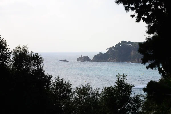 Spanien Lloret Mar Provinz Gerona Stadtansichten Botanischer Garten Clothilde — Stockfoto