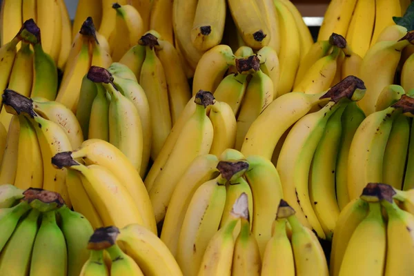 Trh Španělsku Banány — Stock fotografie