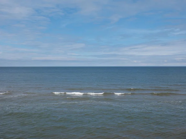 Empty Sea Seen Beach Useful Background — Stock Photo, Image