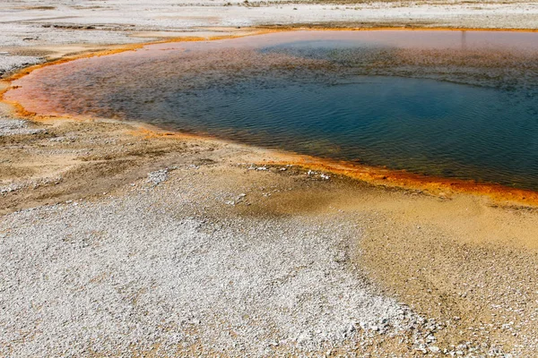 Turquoise Pool Yellowstone National Park Wyoming Estados Unidos —  Fotos de Stock