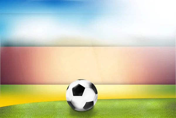 Fußball Fußball Deutschland Sport Render — Stockfoto