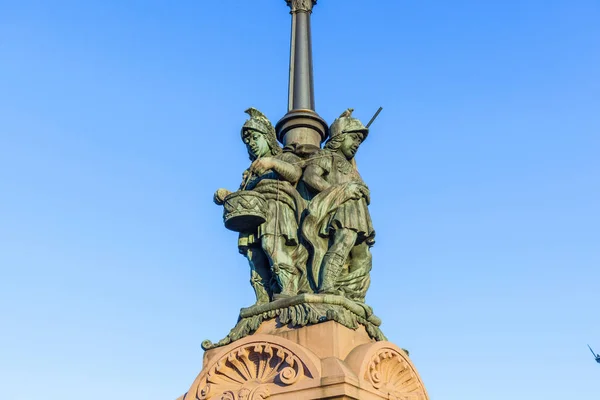 Detail Moltke Bridge Berlin River Spree — Stock Photo, Image