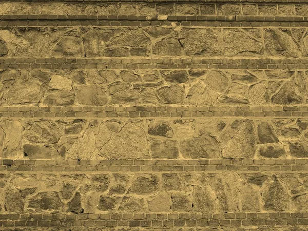 Vieja Pared Rota Útil Como Fondo Vintage Sepia — Foto de Stock