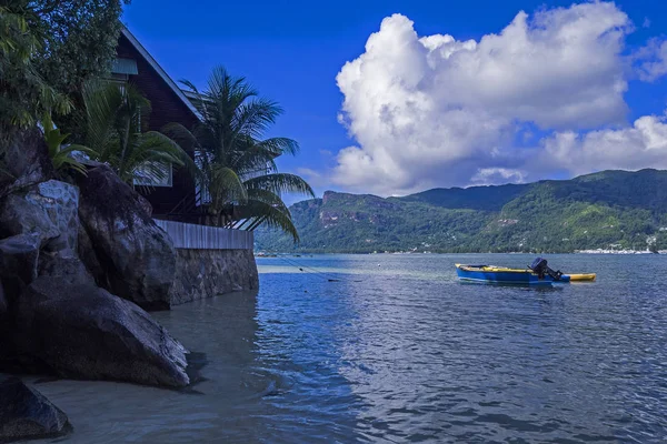 Seicelle Digue All Anse Marron — Foto Stock