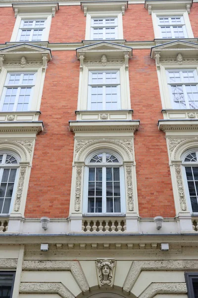 Hamburgo Casas Fachadas Casa Stadtansichten Árvores Galhos — Fotografia de Stock