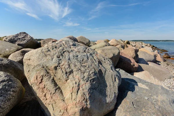 Камені Німецькому Пляжі — стокове фото