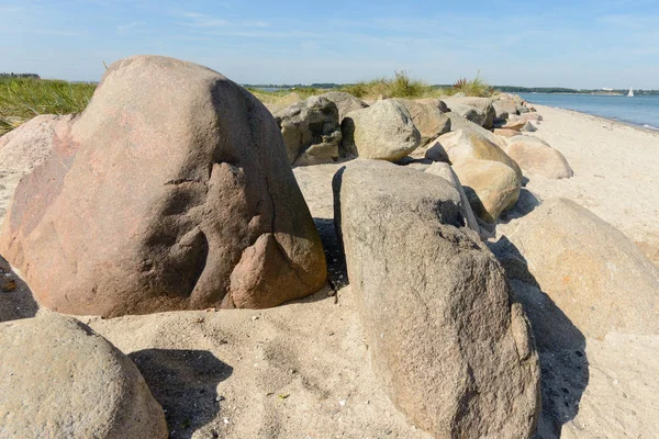 Πέτρες Στη Γερμανική Παραλία — Φωτογραφία Αρχείου