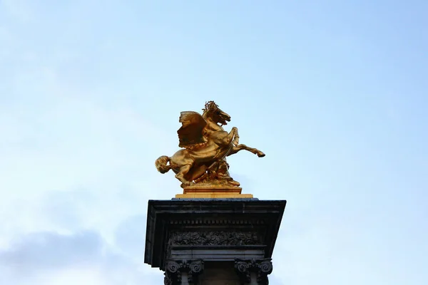 Monumento Cavalo Paris — Fotografia de Stock