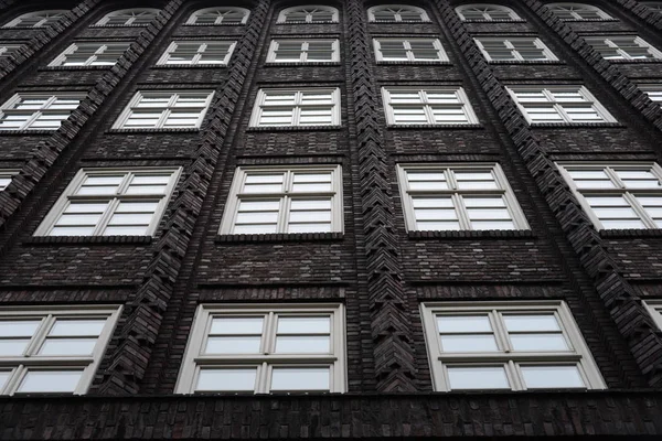 Hamburg Houses House Facades Stadtansiten — 图库照片