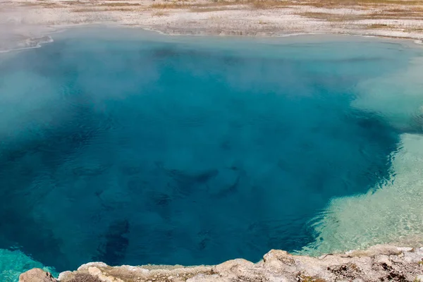 Safírový Bazén Yellowstonský Národní Park Wyoming Usa — Stock fotografie