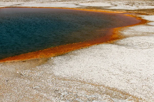 Turquoise Pool Yellowstone National Park Wyoming Estados Unidos —  Fotos de Stock