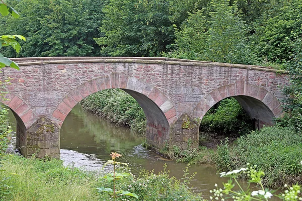 Wattenheimer Brücke Bei Lorsch — Stockfoto