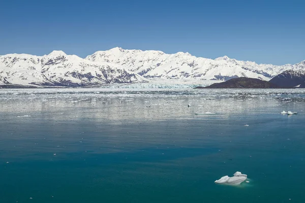 Παγετώνας Χάμπαρντ Στον Κόλπο Γιακουτάτ Αλάσκα — Φωτογραφία Αρχείου