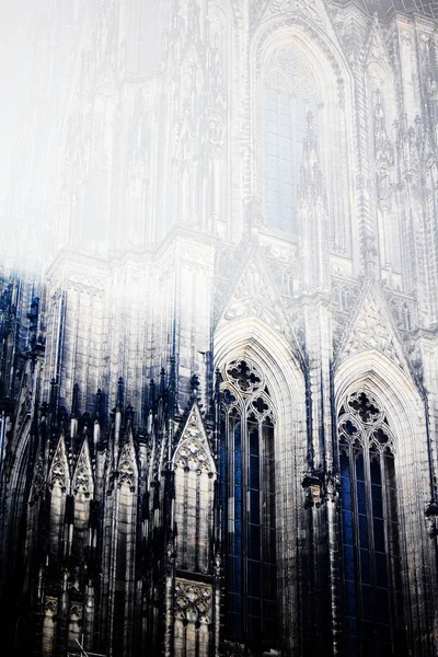 Cologne Cathedral White Light Heaven — 图库照片