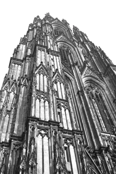 Cologne Cathedral White Light Heaven — Stock Photo, Image