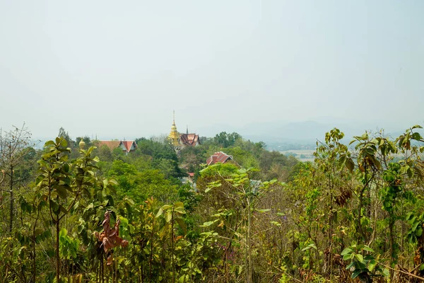 Chiangmai Thaïlande Avril 2016 Vie Campagne Été Photographiée Sommet Montagne — Photo