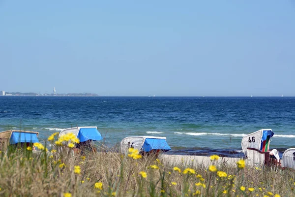 Vistas Panorámicas Playa Del Mar Báltico — Foto de Stock