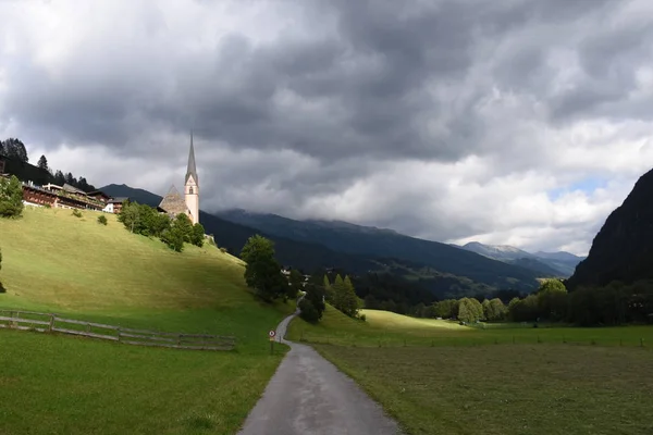 Blick Auf Schöne Grüne Wiese — Stockfoto