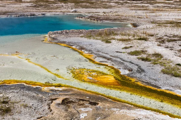 Fali Medence Yellowstone Nemzeti Park Wyoming Usa — Stock Fotó