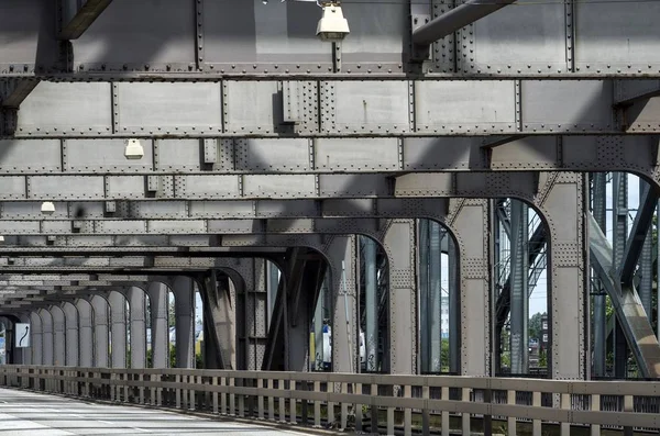 Scenisk Över Bro Struktur Arkitektur — Stockfoto