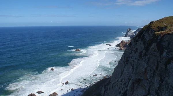 Cabo Roca Portekiz Roca Burnu — Stok fotoğraf