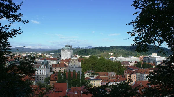 Ljubljana Vacker Stad Och Trevlig Huvudstad Slovenien — Stockfoto