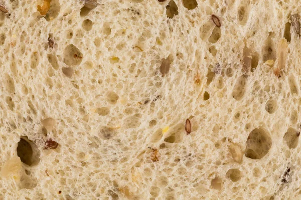 Пшеничный Хлеб Семечками Подсолнечника Закрыть Фото — стоковое фото