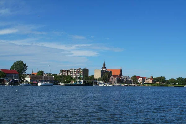 Ruta Navegación Pomerania Occidental Que Dievenow Wolin — Foto de Stock