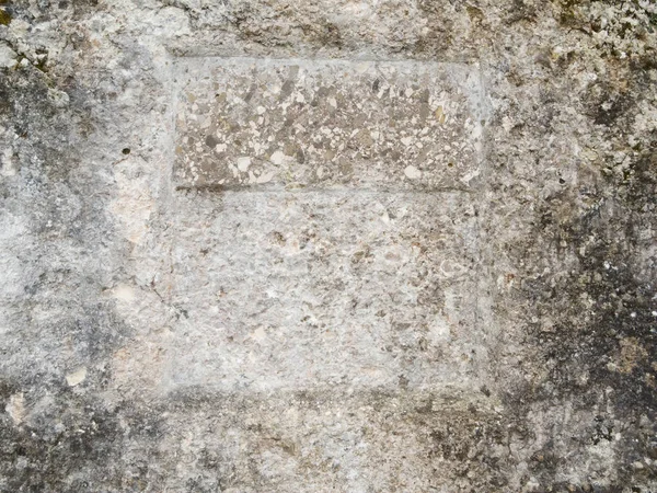 長方形の足跡を持つ岩壁のフレーム充填ビュー — ストック写真